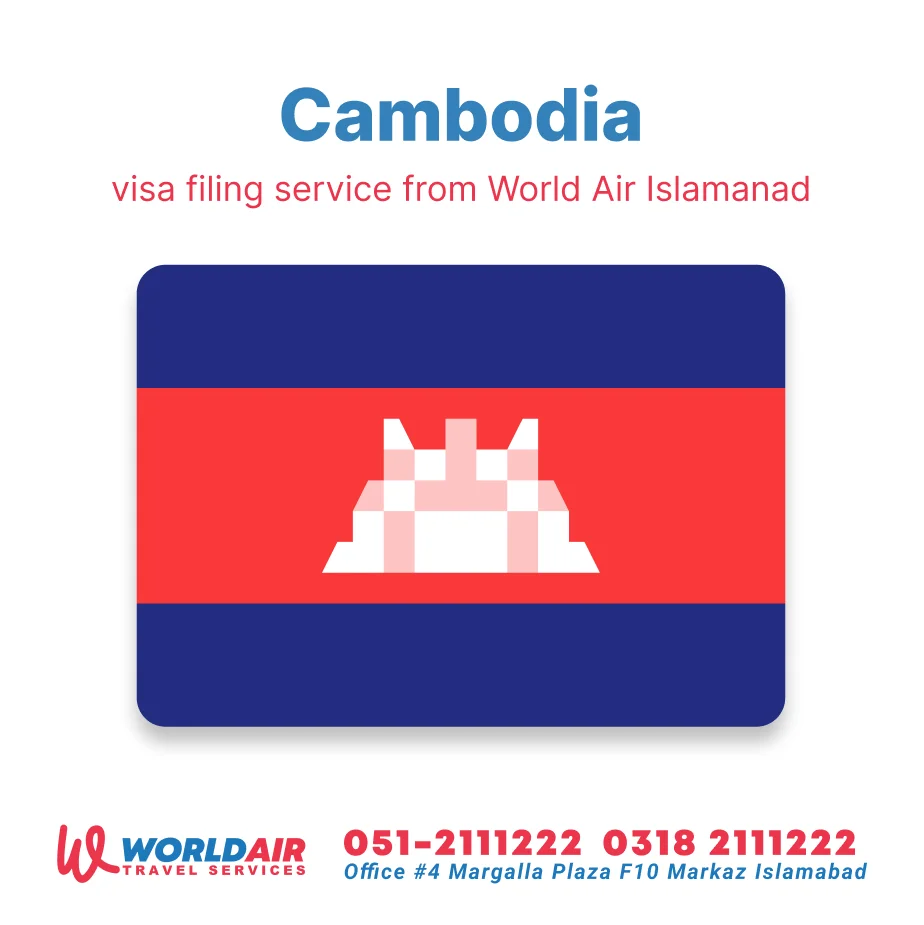 Cambodia Visit Visa from Islamabad