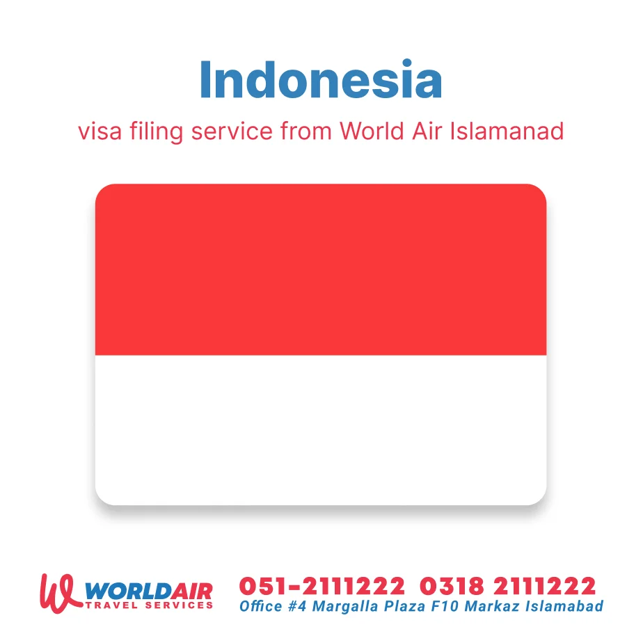 Indonesia Visit Visa from Islamabad