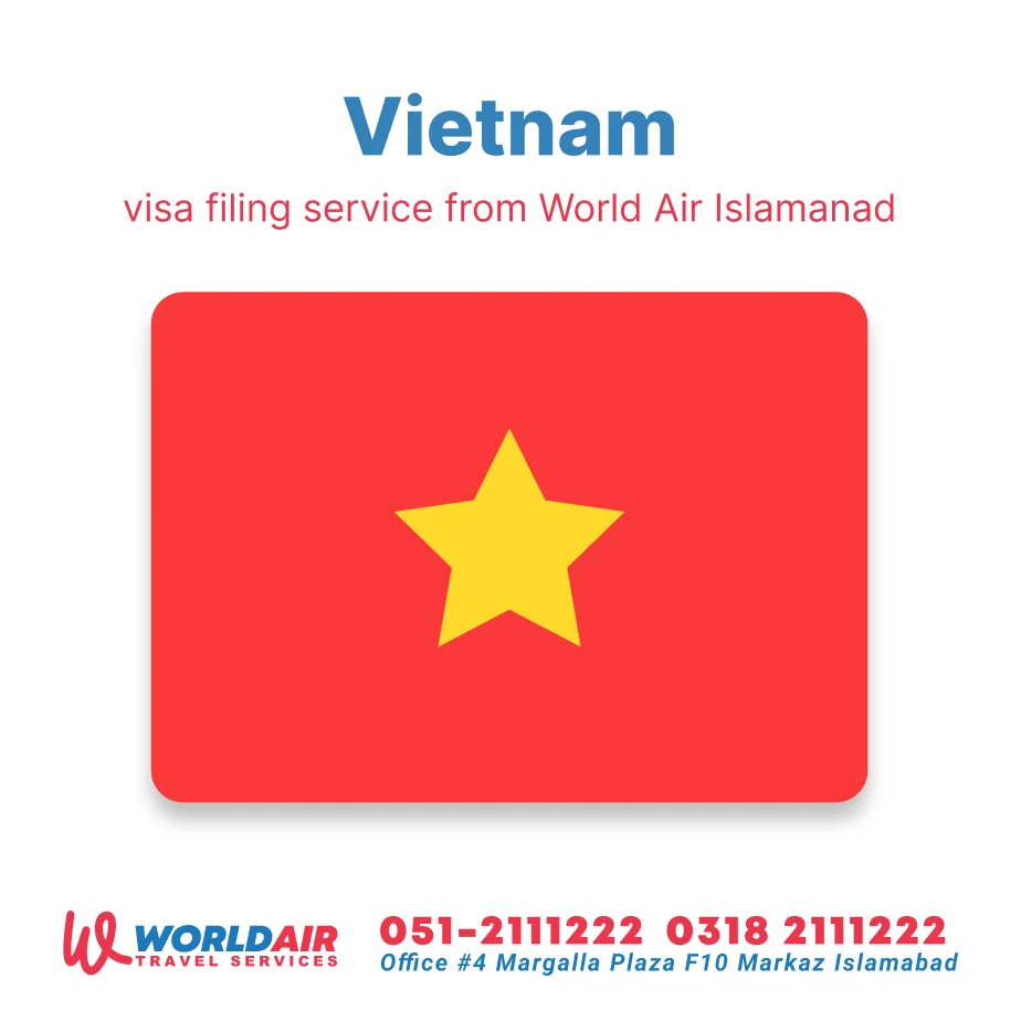 Vietnam Visit Visa from Islamabad