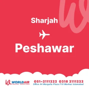 Sharjah to Peshawar Flights