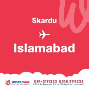 Skardu to Islamabad flights