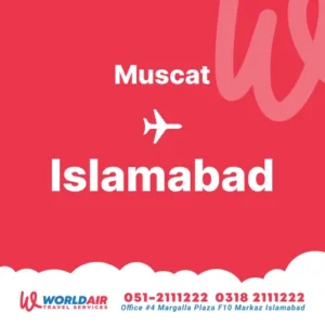 Muscat to Islamabad Flights