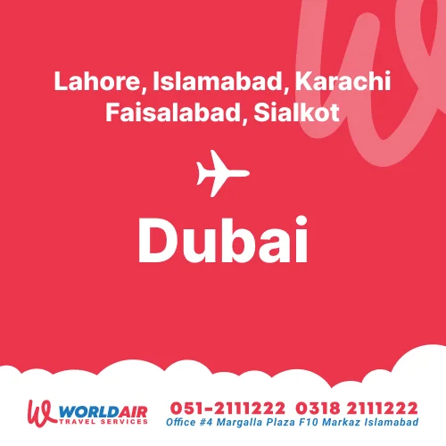 Pakistan to Dubai Flights