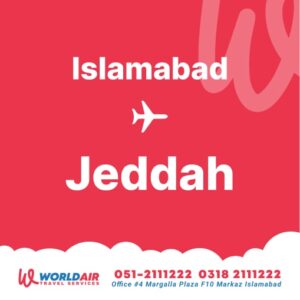 Islamabad to Jeddah Flight Tickets