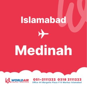 Islamabad to Madinah Flight Tickets