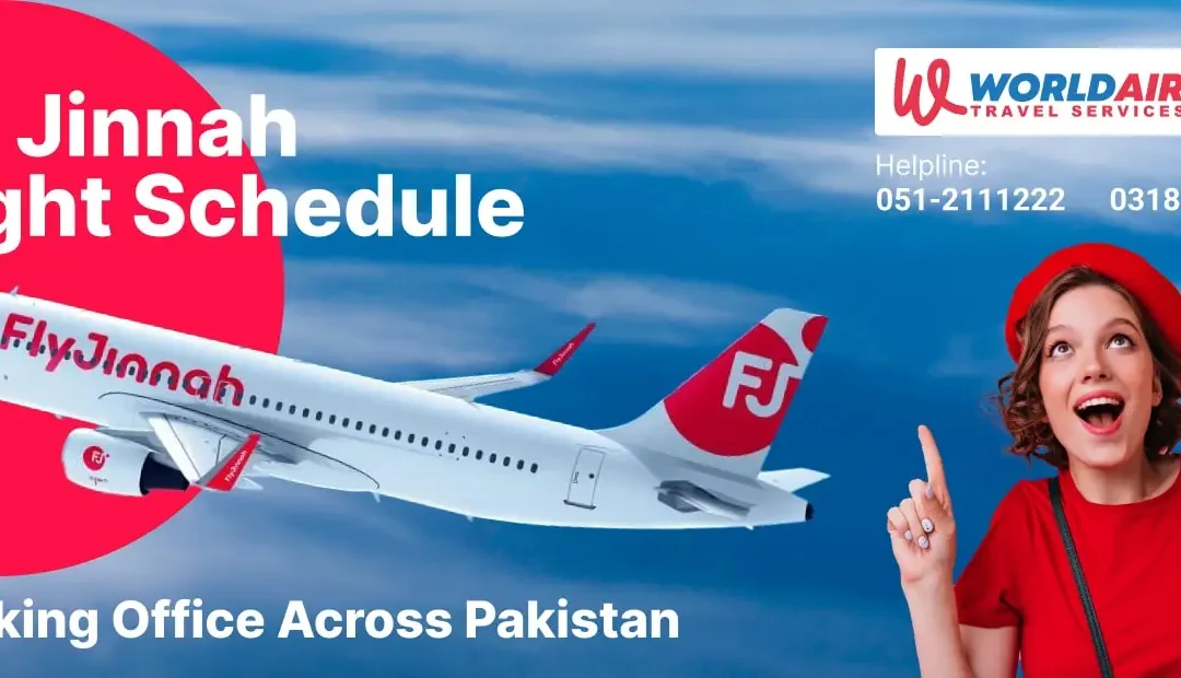 Fly Jinnah Flight Schedule Between Islamabad and Karachi