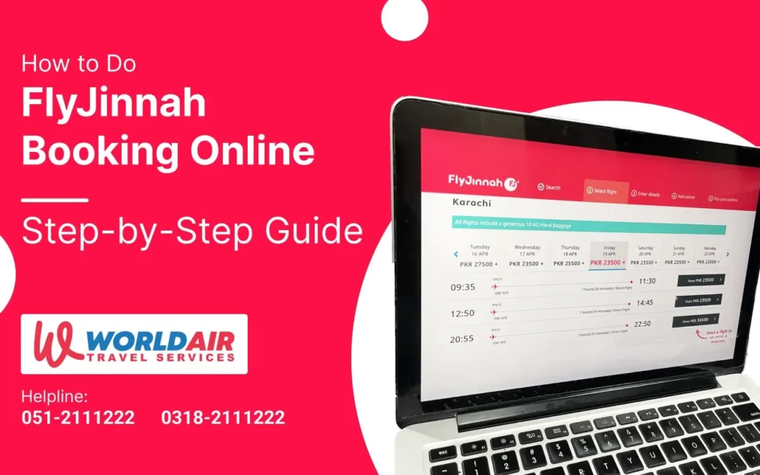 How to Do Fly Jinnah Booking Online: Step-by-Step Guide